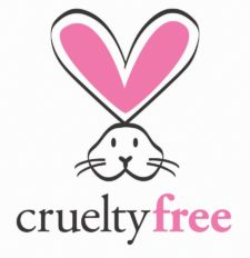 Logo with bunny of cruelty free cosmetucs
