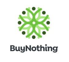 buy nothing project logo before white background