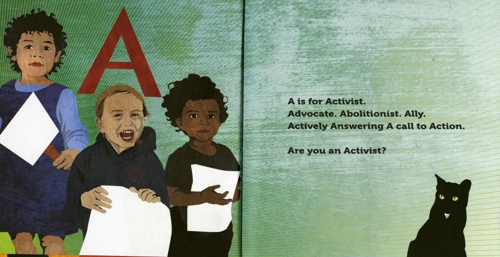 Teaching children activism - A is for Activism children book